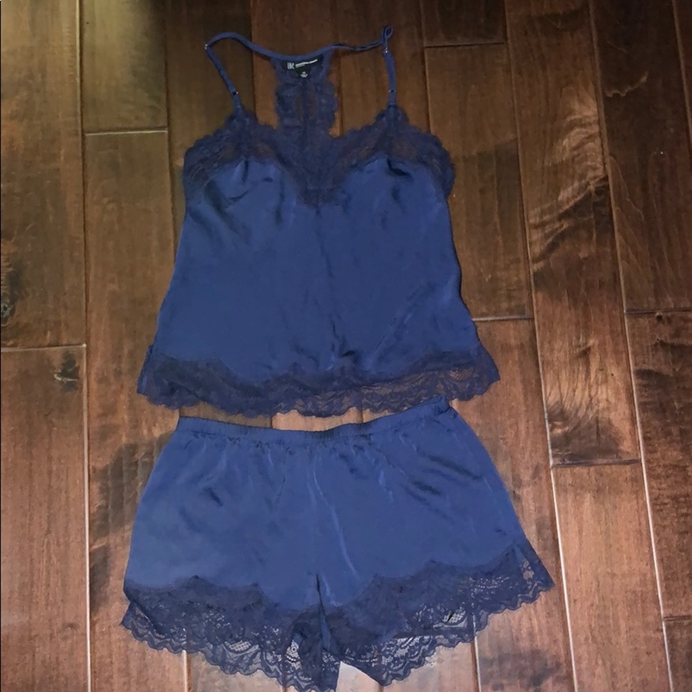Nordstrom dark blue sleep set